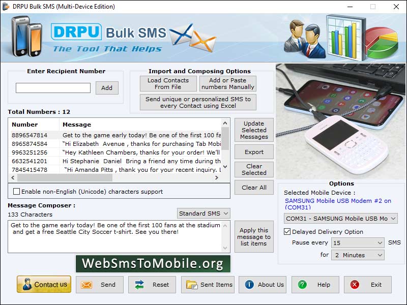 Mobile Bulk Sms